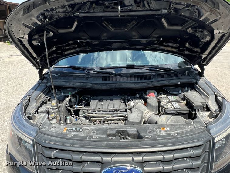 image for item JM9249 2018 Ford Explorer Police Interceptor  SUV