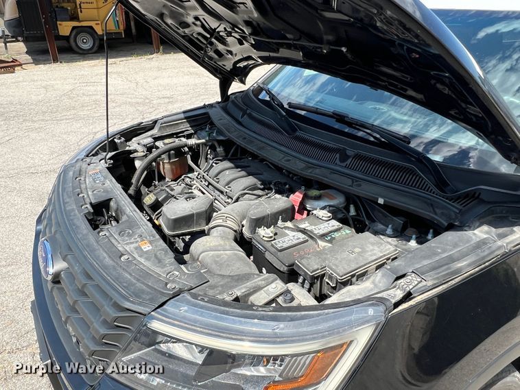 image for item JM9249 2018 Ford Explorer Police Interceptor  SUV