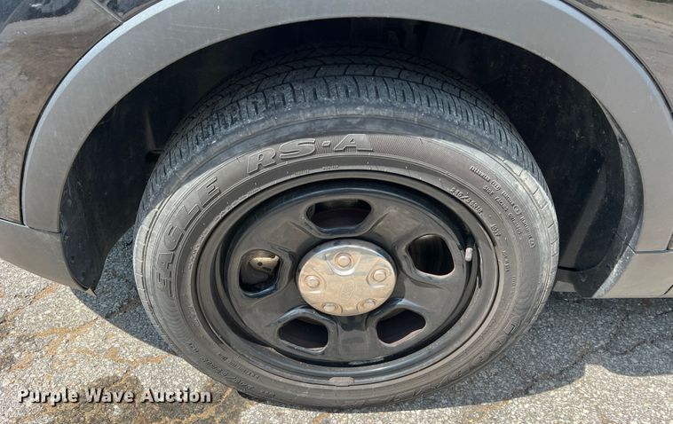 image for item JM9249 2018 Ford Explorer Police Interceptor  SUV