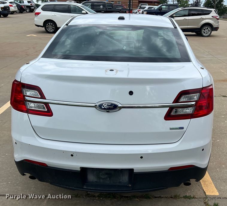 image for item JM9277 2018 Ford Taurus Police Interceptor