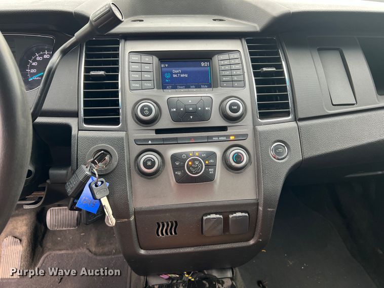 image for item JM9277 2018 Ford Taurus Police Interceptor