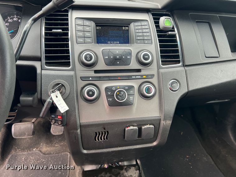 image for item JM9279 2016 Ford Taurus Police Interceptor