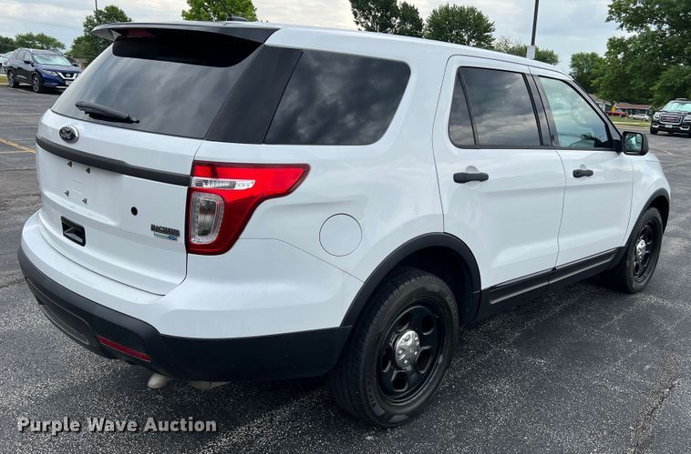 image for item JM9282 2013 Ford Explorer Police Interceptor  SUV