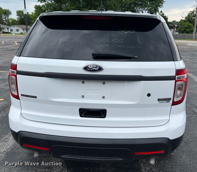 image for item JM9282 2013 Ford Explorer Police Interceptor  SUV