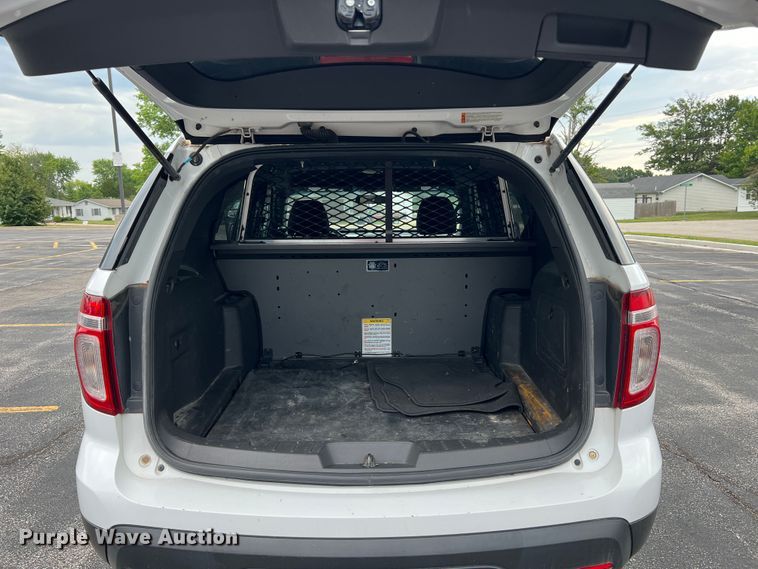 image for item JM9282 2013 Ford Explorer Police Interceptor  SUV