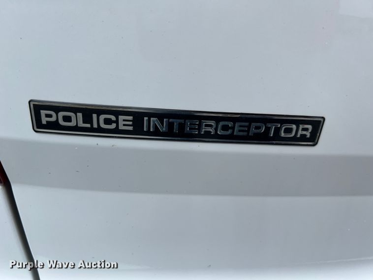 image for item JM9282 2013 Ford Explorer Police Interceptor  SUV