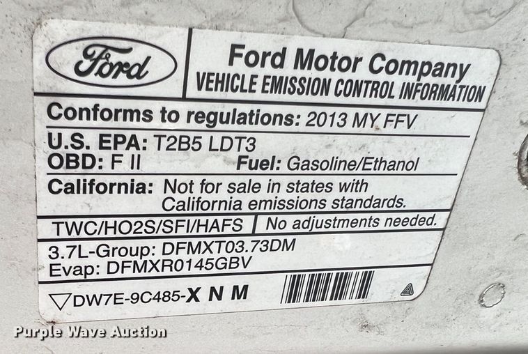 image for item JM9282 2013 Ford Explorer Police Interceptor  SUV