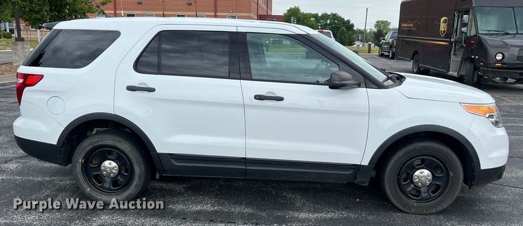image for item JM9284 2013 Ford Explorer Police Interceptor  SUV