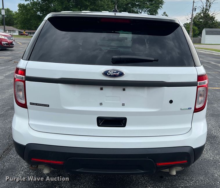 image for item JM9284 2013 Ford Explorer Police Interceptor  SUV