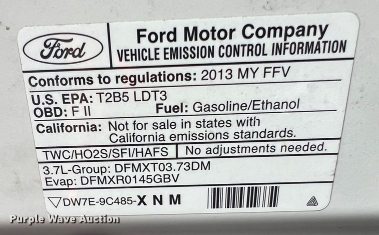 image for item JM9284 2013 Ford Explorer Police Interceptor  SUV