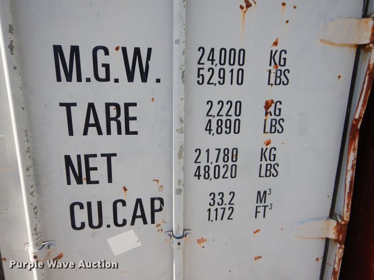 image for item JX9132 Shipping container