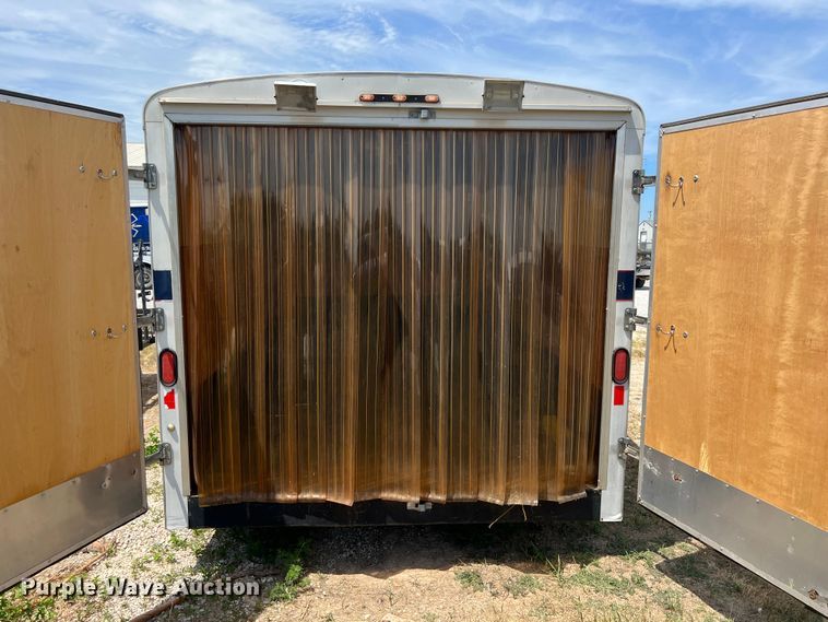 image for item JX9287 2005 Doolittle  enclosed cargo trailer