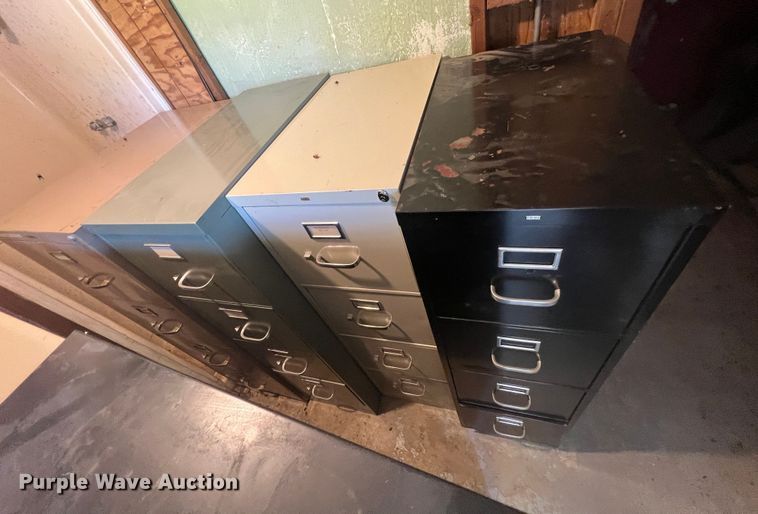 image for item JX9302 (15) filing cabinets