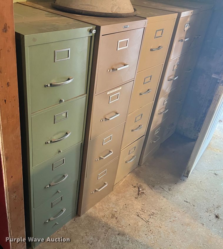 image for item JX9302 (15) filing cabinets