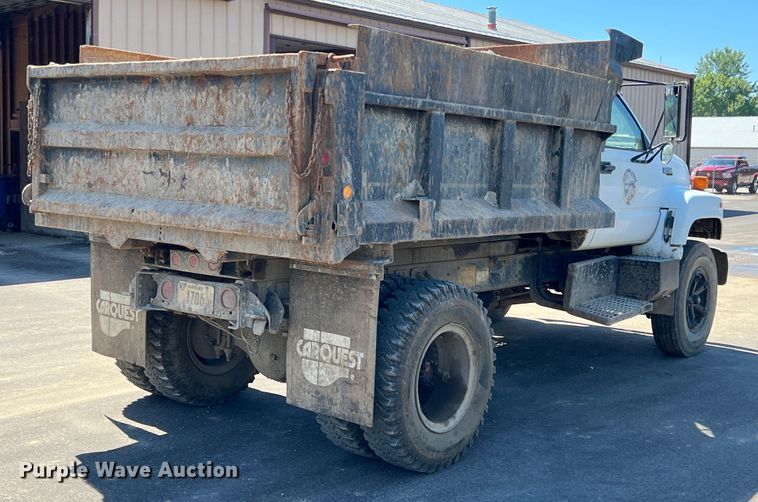 image for item JX9314 1991 Chevrolet Kodiak C5500  dump truck