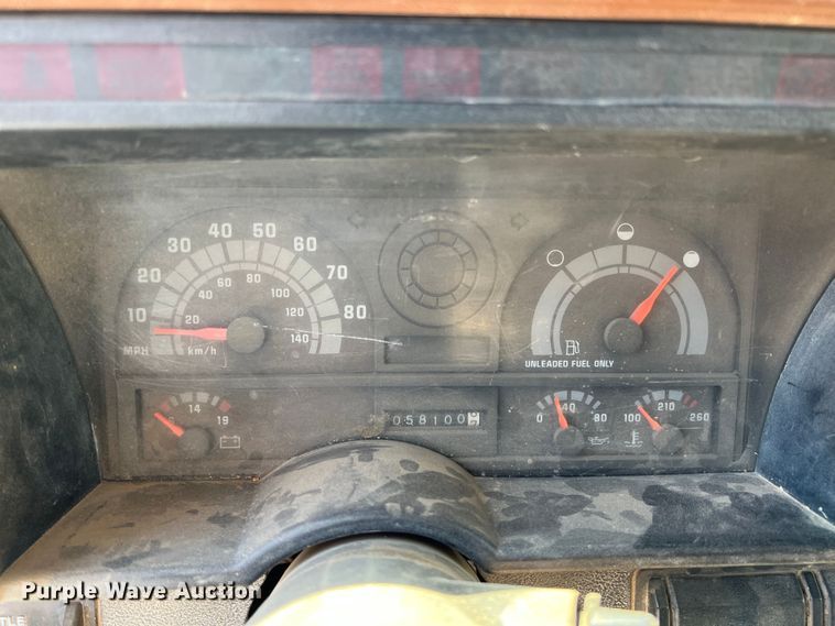 image for item JX9314 1991 Chevrolet Kodiak C5500  dump truck