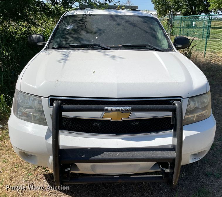 image for item KJ9775 2012 Chevrolet Tahoe Police  SUV