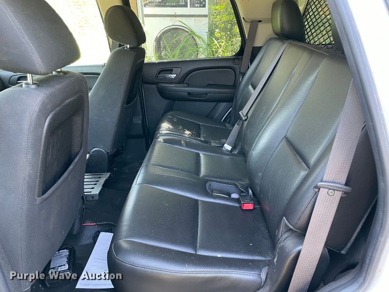 image for item KJ9775 2012 Chevrolet Tahoe Police  SUV