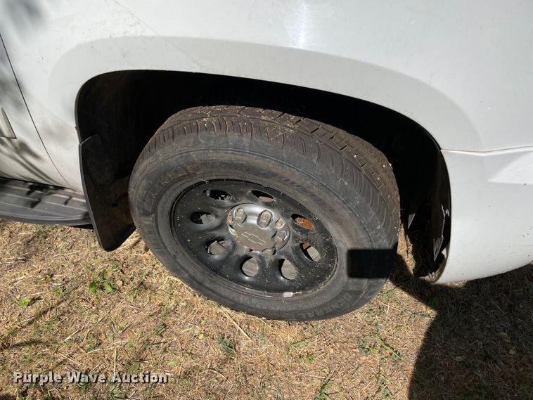 image for item KJ9775 2012 Chevrolet Tahoe Police  SUV