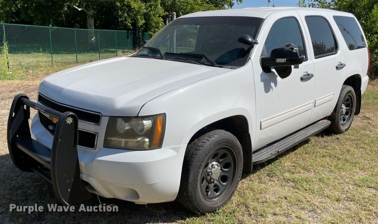 image for item KJ9777 2012 Chevrolet Tahoe Police  SUV