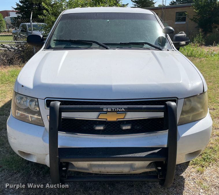 image for item KJ9777 2012 Chevrolet Tahoe Police  SUV