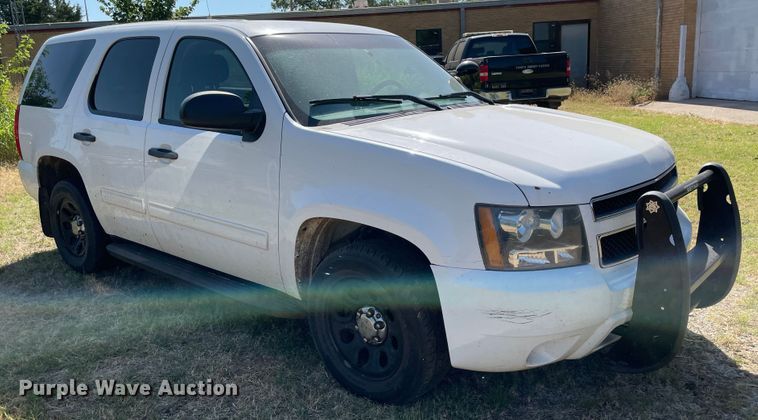 image for item KJ9777 2012 Chevrolet Tahoe Police  SUV