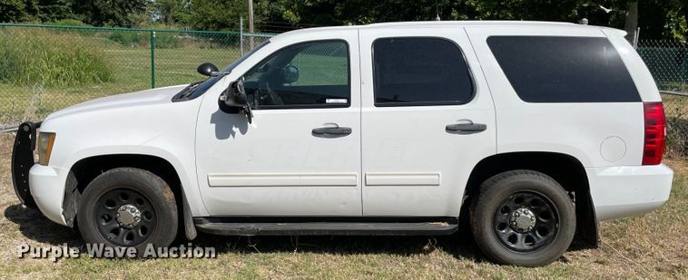 image for item KJ9777 2012 Chevrolet Tahoe Police  SUV