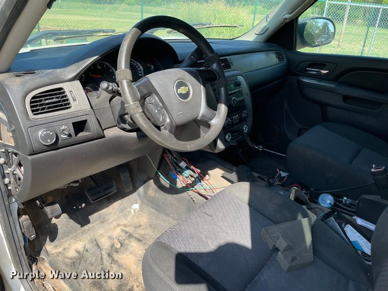 image for item KJ9777 2012 Chevrolet Tahoe Police  SUV