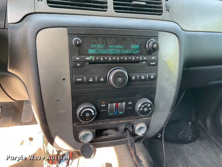 image for item KJ9777 2012 Chevrolet Tahoe Police  SUV