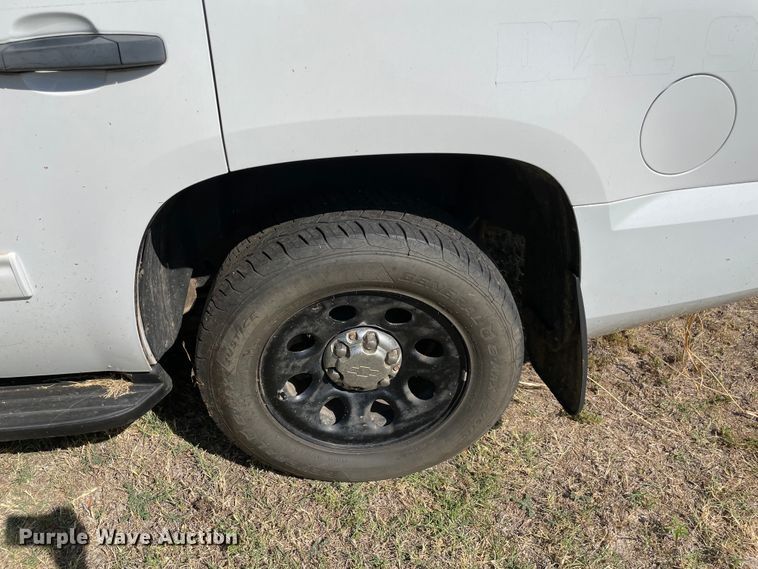 image for item KJ9777 2012 Chevrolet Tahoe Police  SUV