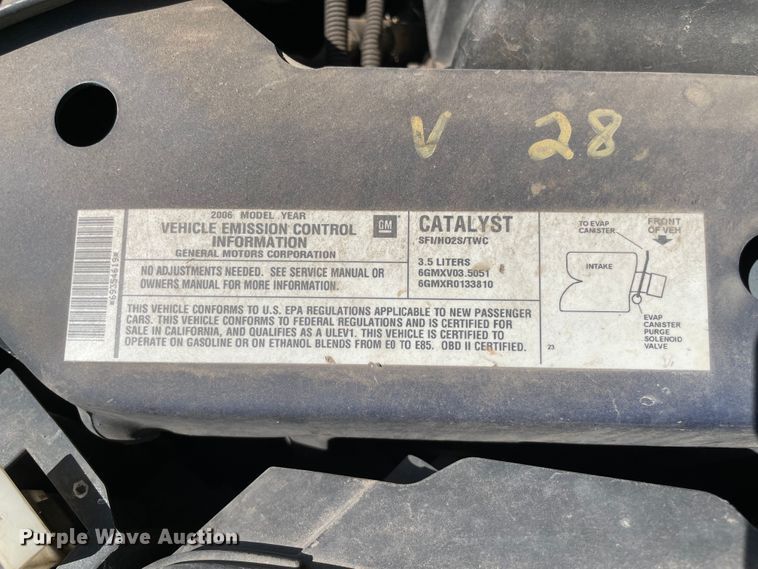 image for item KJ9778 2006 Chevrolet Impala LS