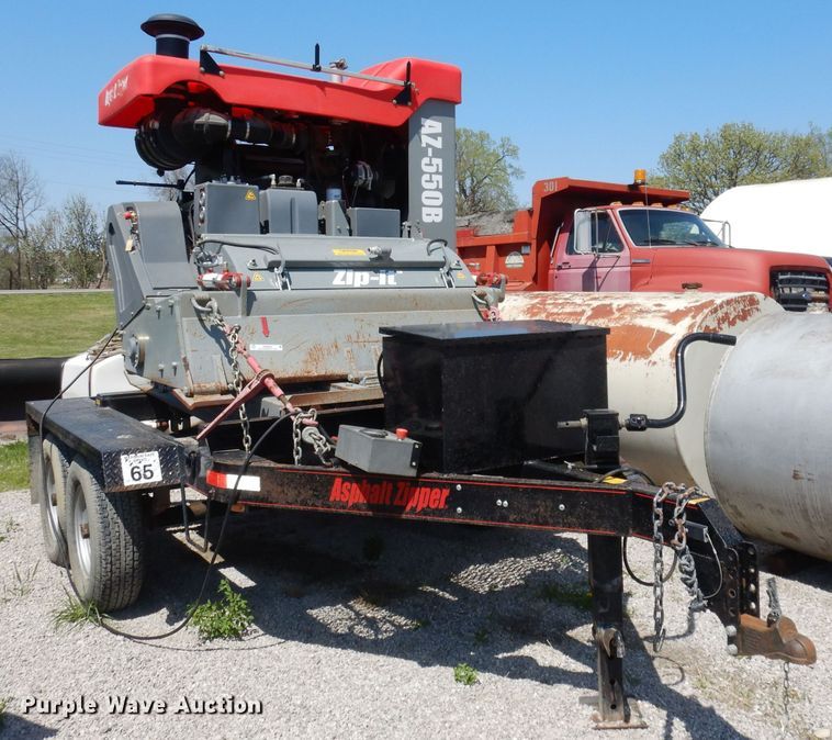 image for item KM9608 2009 Asphalt Zipper AZ550B  cold planer