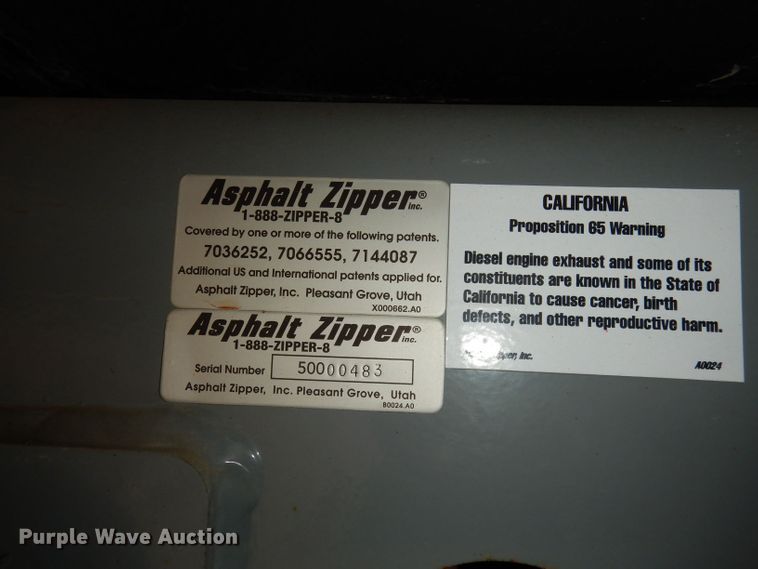 image for item KM9608 2009 Asphalt Zipper AZ550B  cold planer