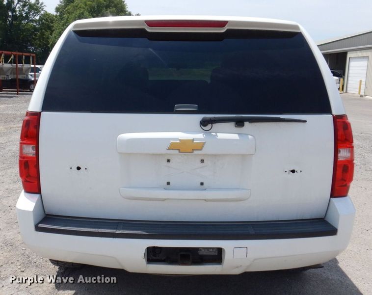 image for item KR9177 2012 Chevrolet Tahoe Police  SUV