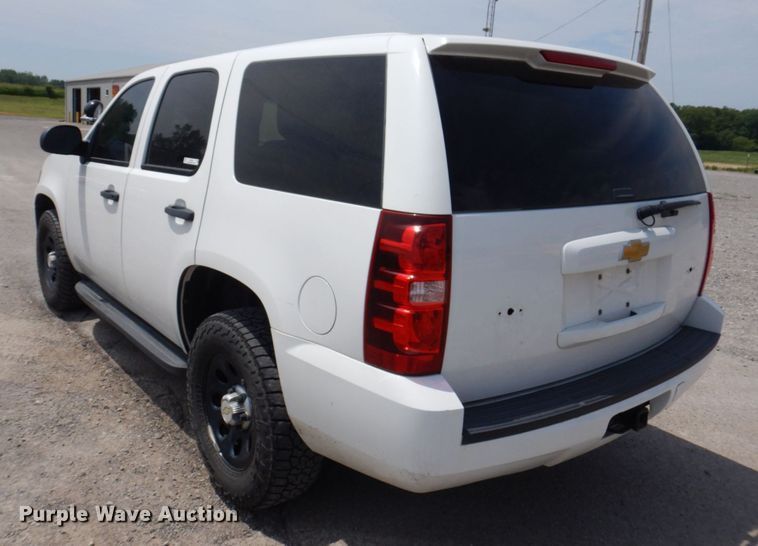 image for item KR9177 2012 Chevrolet Tahoe Police  SUV