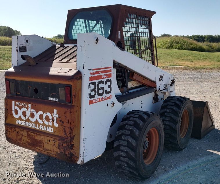 image for item KR9683 1998 Bobcat 863  skid steer loader