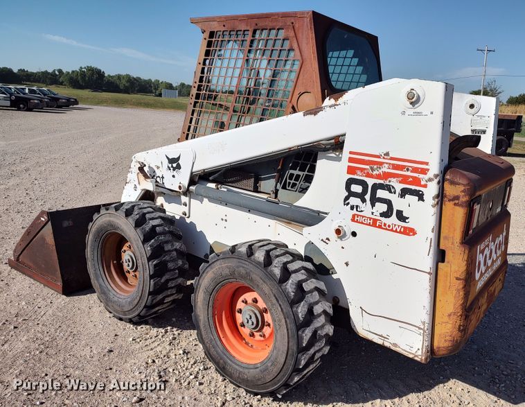image for item KR9683 1998 Bobcat 863  skid steer loader