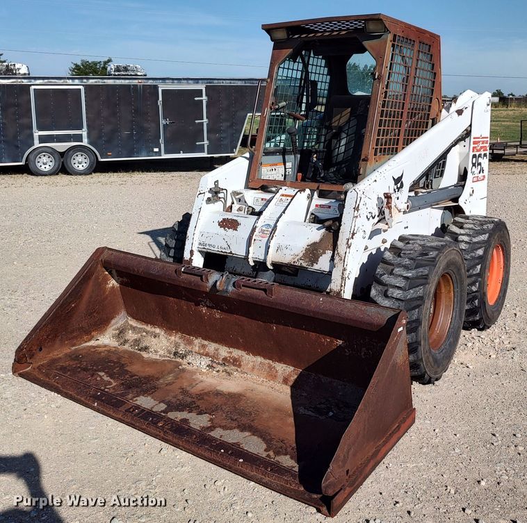 image for item KR9683 1998 Bobcat 863  skid steer loader