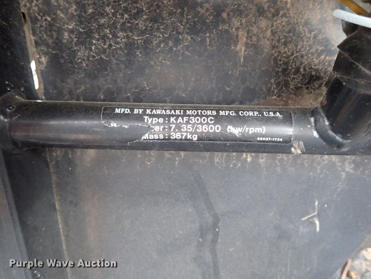 image for item KR9687 2000 Kawasaki Mule  utility vehicle