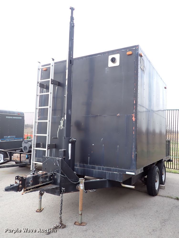 image for item KR9691 Enclosed cargo trailer