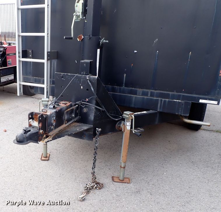 image for item KR9691 Enclosed cargo trailer