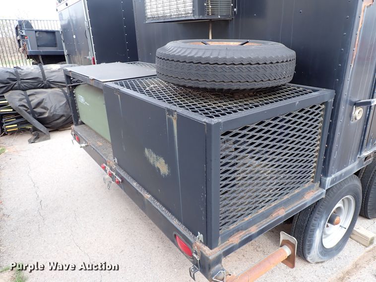 image for item KR9691 Enclosed cargo trailer
