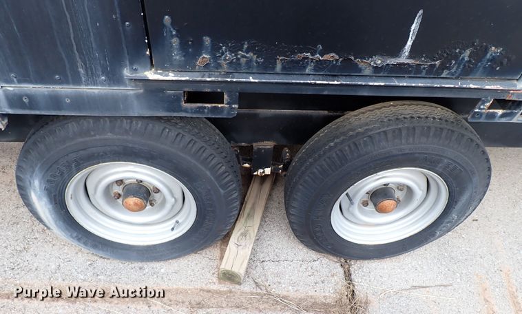 image for item KR9691 Enclosed cargo trailer