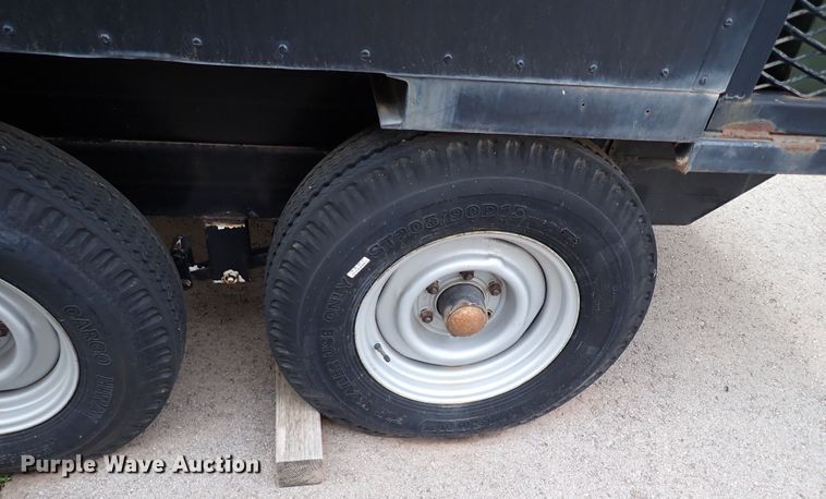 image for item KR9691 Enclosed cargo trailer