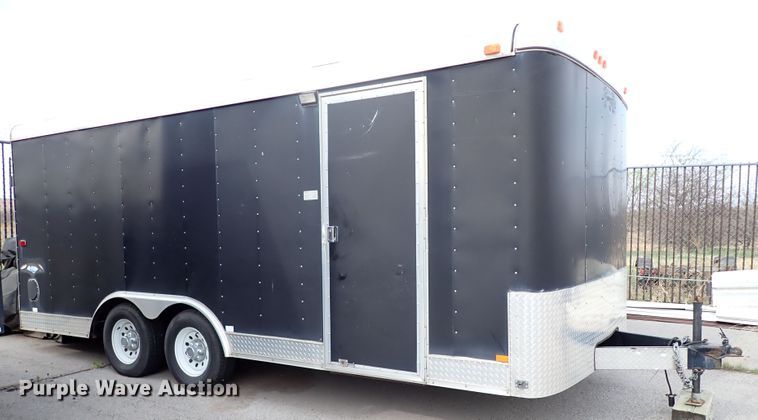 image for item KR9692 2007 Interstate I10218TA3  enclosed cargo trailer