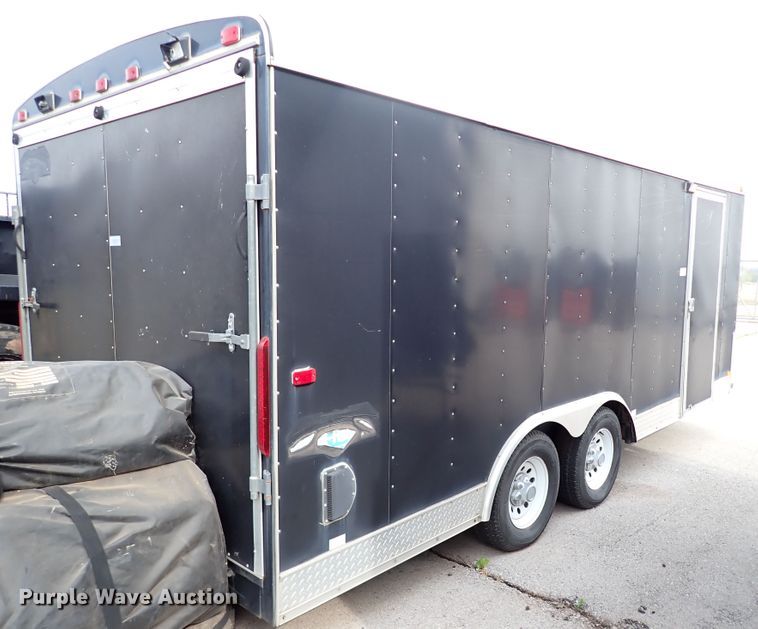 image for item KR9692 2007 Interstate I10218TA3  enclosed cargo trailer