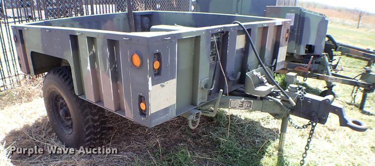 image for item KR9706 Am General M1102  utility trailer