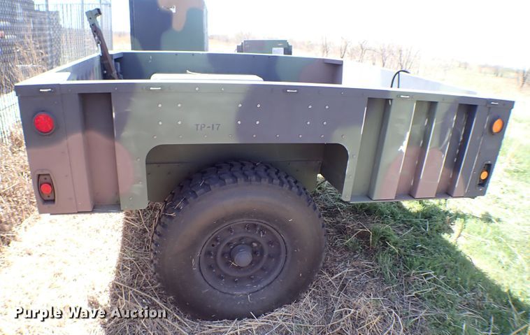 image for item KR9706 Am General M1102  utility trailer