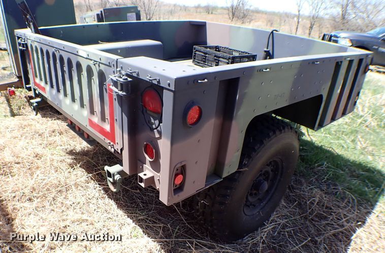 image for item KR9706 Am General M1102  utility trailer