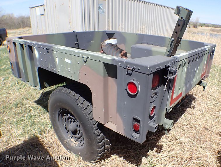 image for item KR9706 Am General M1102  utility trailer